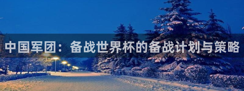 世界杯预选赛欧洲赛区积分榜：中国军团：备战世界杯的备战计划与策略